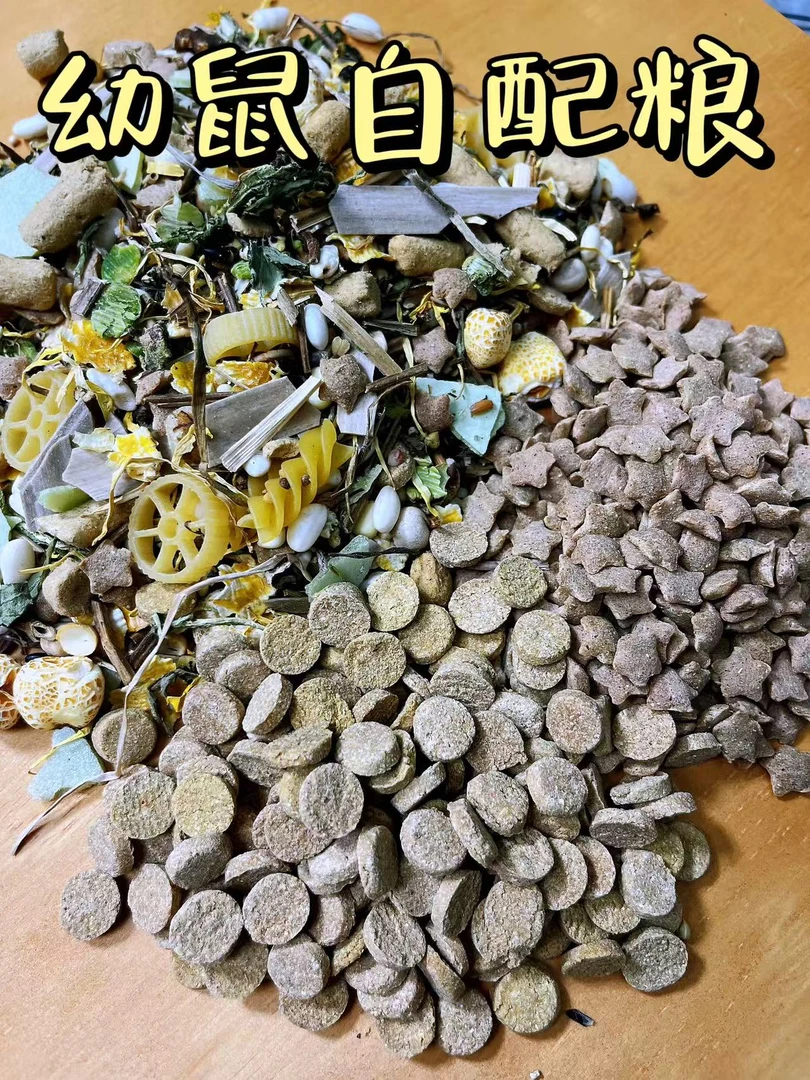 金丝熊粮食鼠粮金丝熊混搭优质营养饲料自配粮零食用品体验装