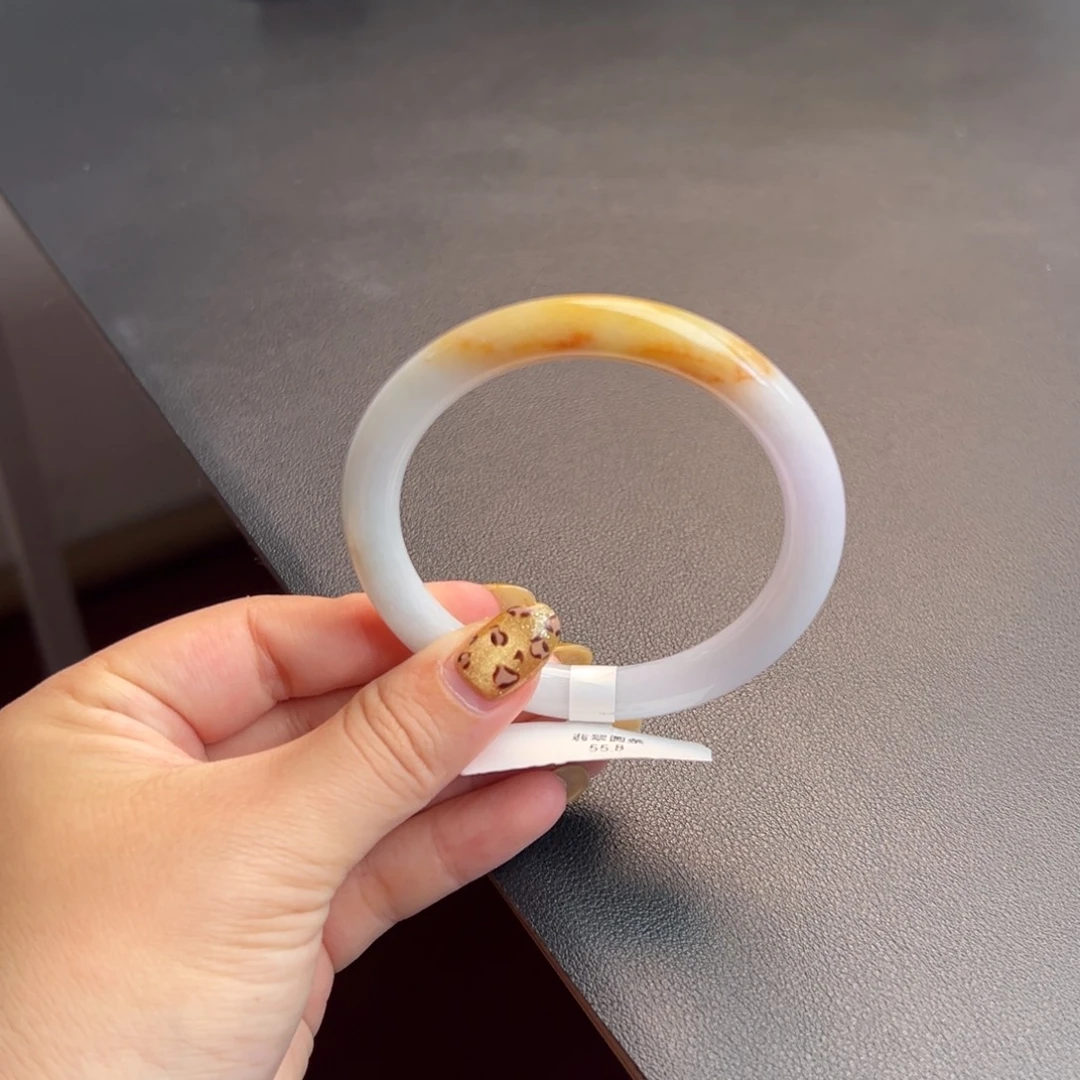 翡翠未镶嵌手镯55-57