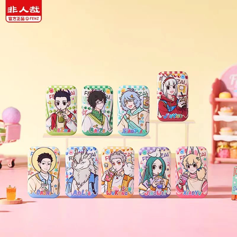 【谷子】非人哉分子互动半糖微甜系列吧唧全制品合集