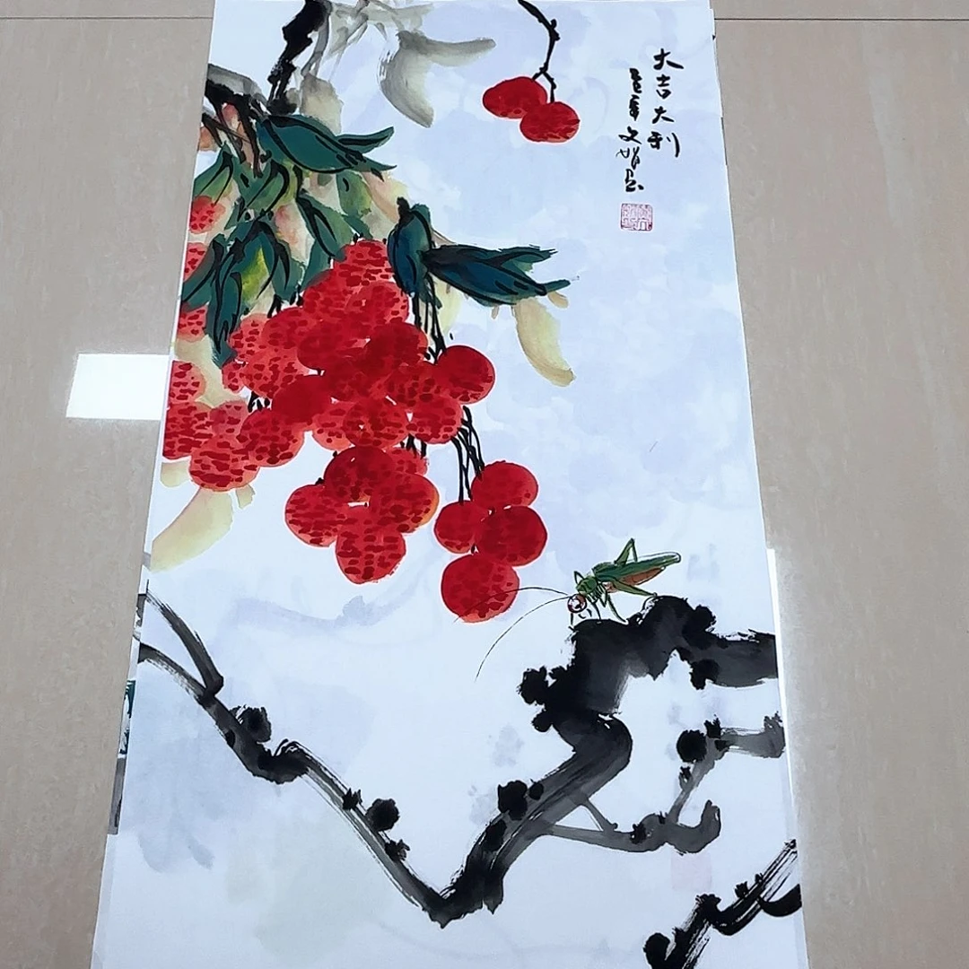 国画国画作品多次