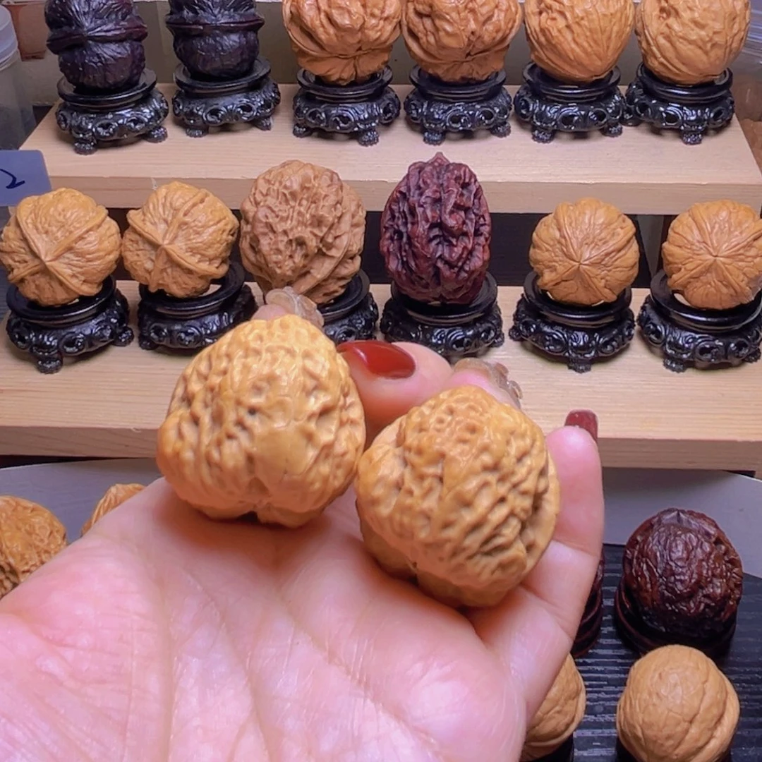 文玩核桃吊坠21w圆底青蛙40尺