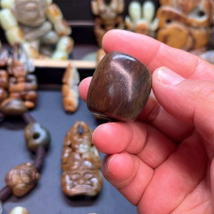 岫岩河磨玉（透闪石质玉）未镶嵌挂件