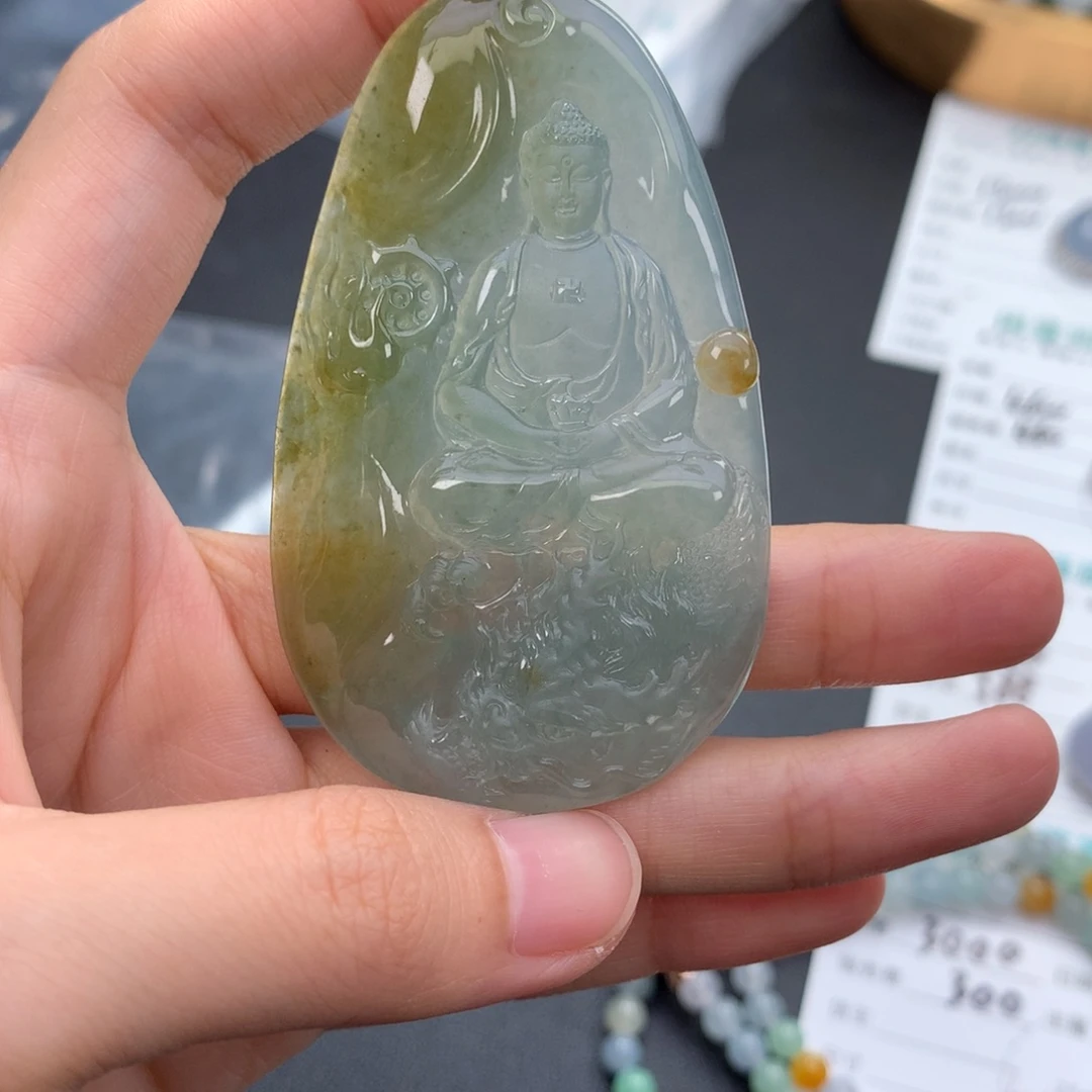 裸石翡翠翡翠挂件