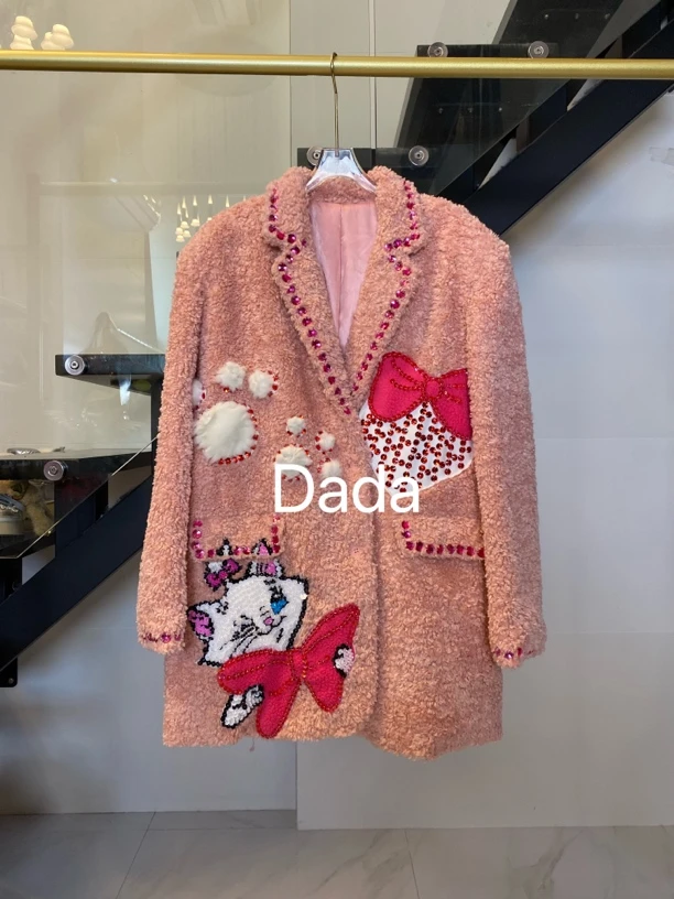 Dada设计款新款重工个性款休闲时尚百搭款式厚款西服外套C10212