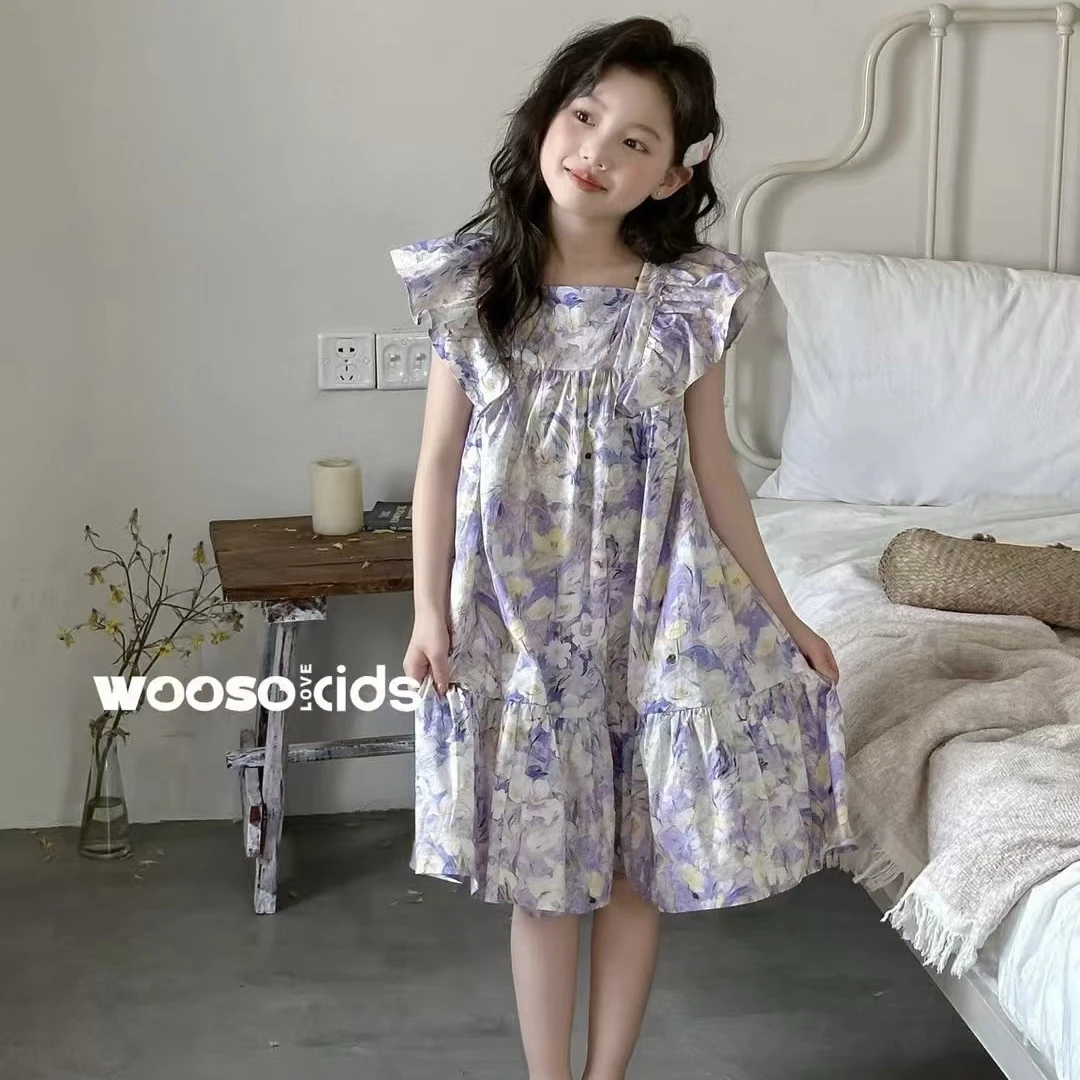 9202儿童碎花连衣裙