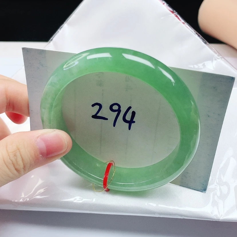 【闪购商品】翡翠手镯未镶嵌缅甸天然a货手镯56