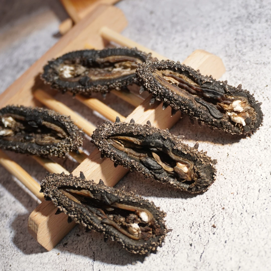 新货大连纯淡干海参【80-100头】 顺丰包邮