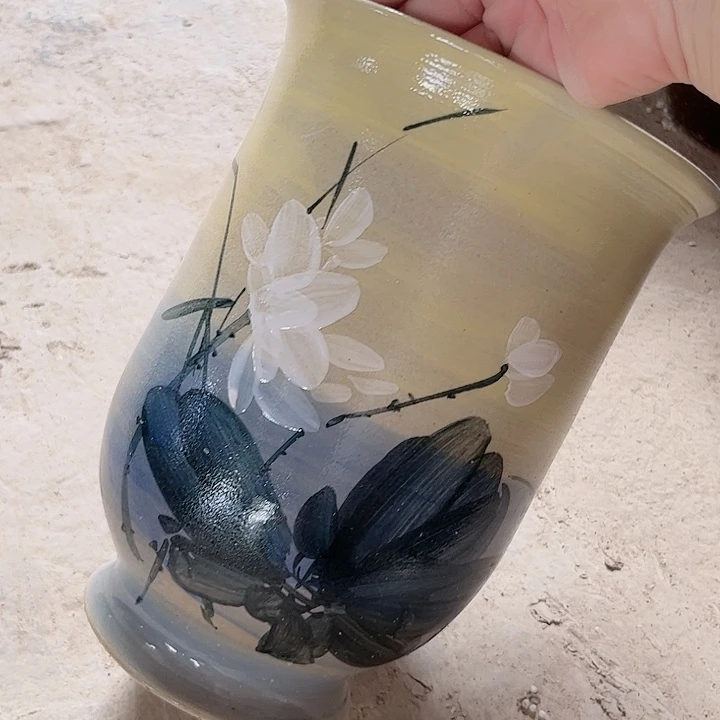 瓷片口17高26瑕景德镇陶瓷