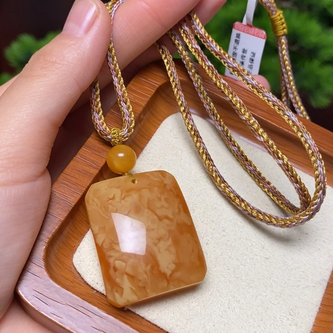 【闪购商品】未镶嵌颈饰蜜蜡项链