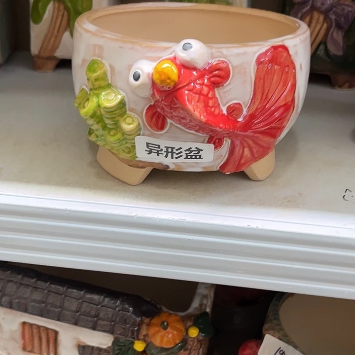紫砂花盆粗陶材质多肉花盆