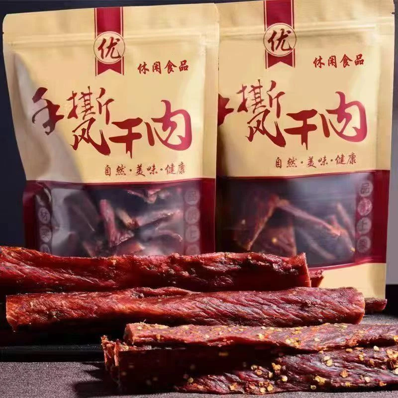 地道蜀味风干手撕牛肉干麻辣香辣五香口味蒙川特色零食美味正宗肉