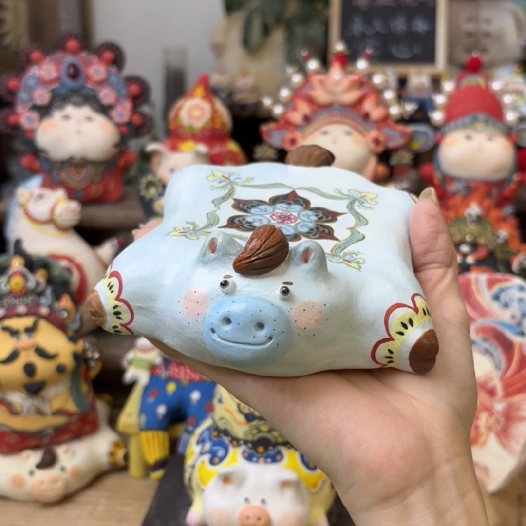 摆件手工陶艺摆件