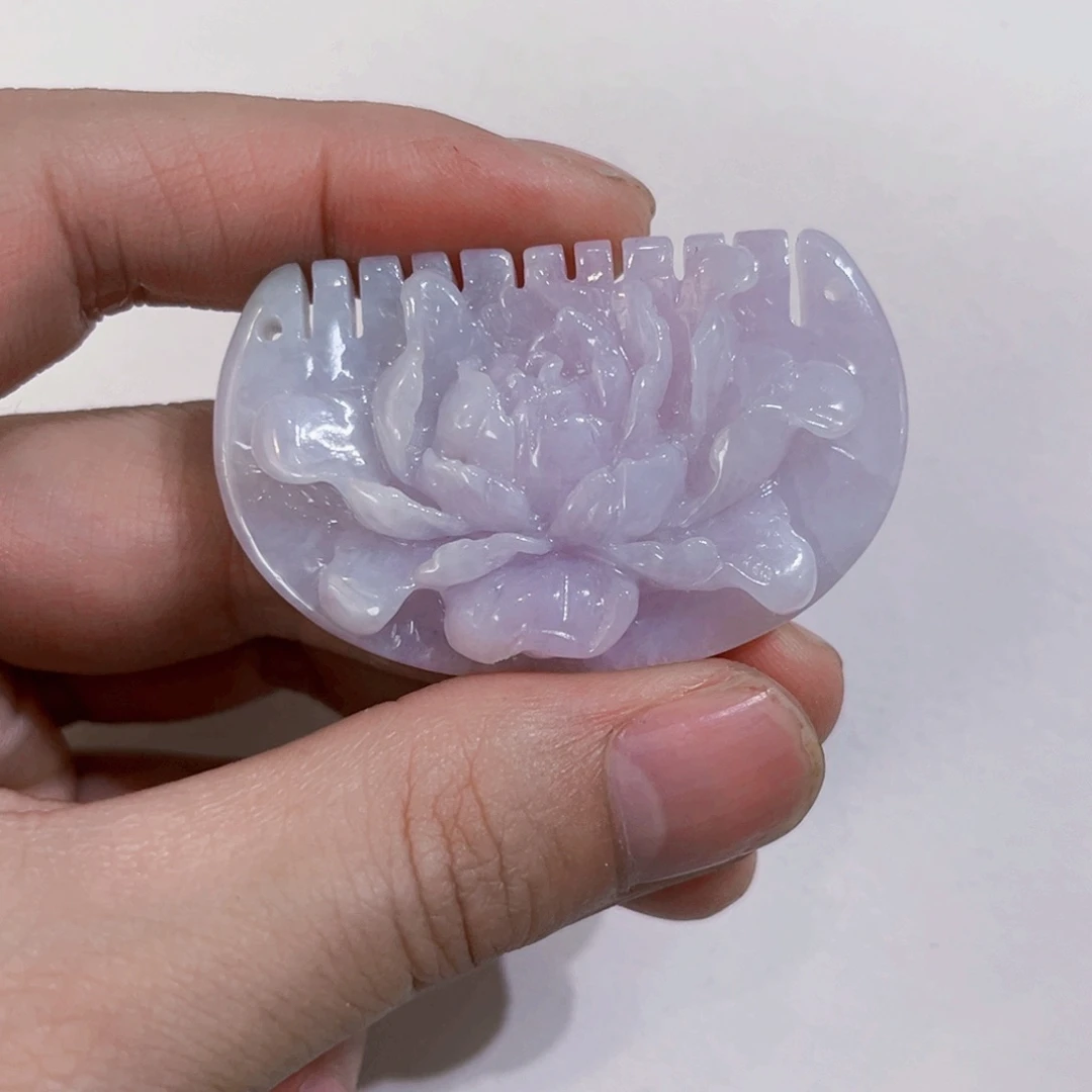 翡翠未镶嵌吊坠(赠链)s代编织