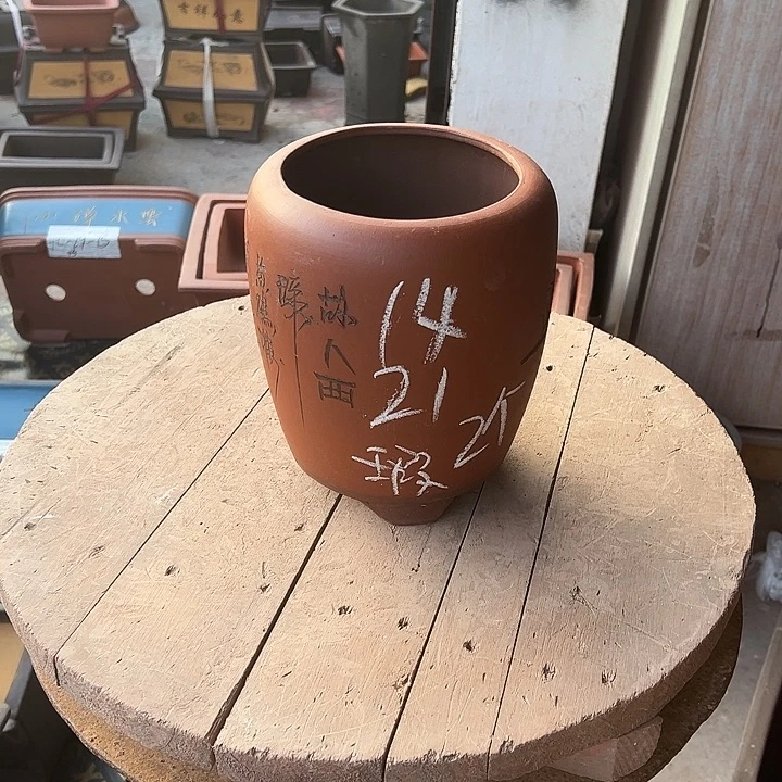 紫砂花盆透气花盆