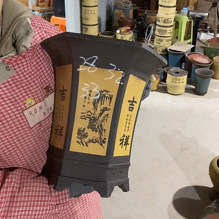 紫砂花盆紫砂花盆