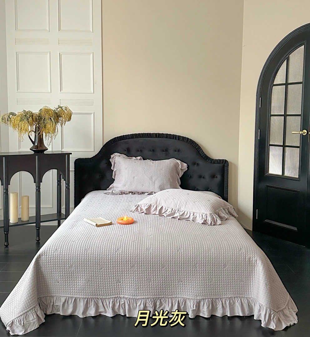 小茹家居 2025年轻奢款莫代尔床盖三件套