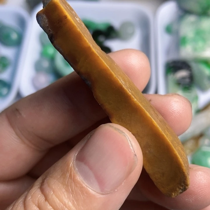 翡翠散珠天然翡翠A货挂件