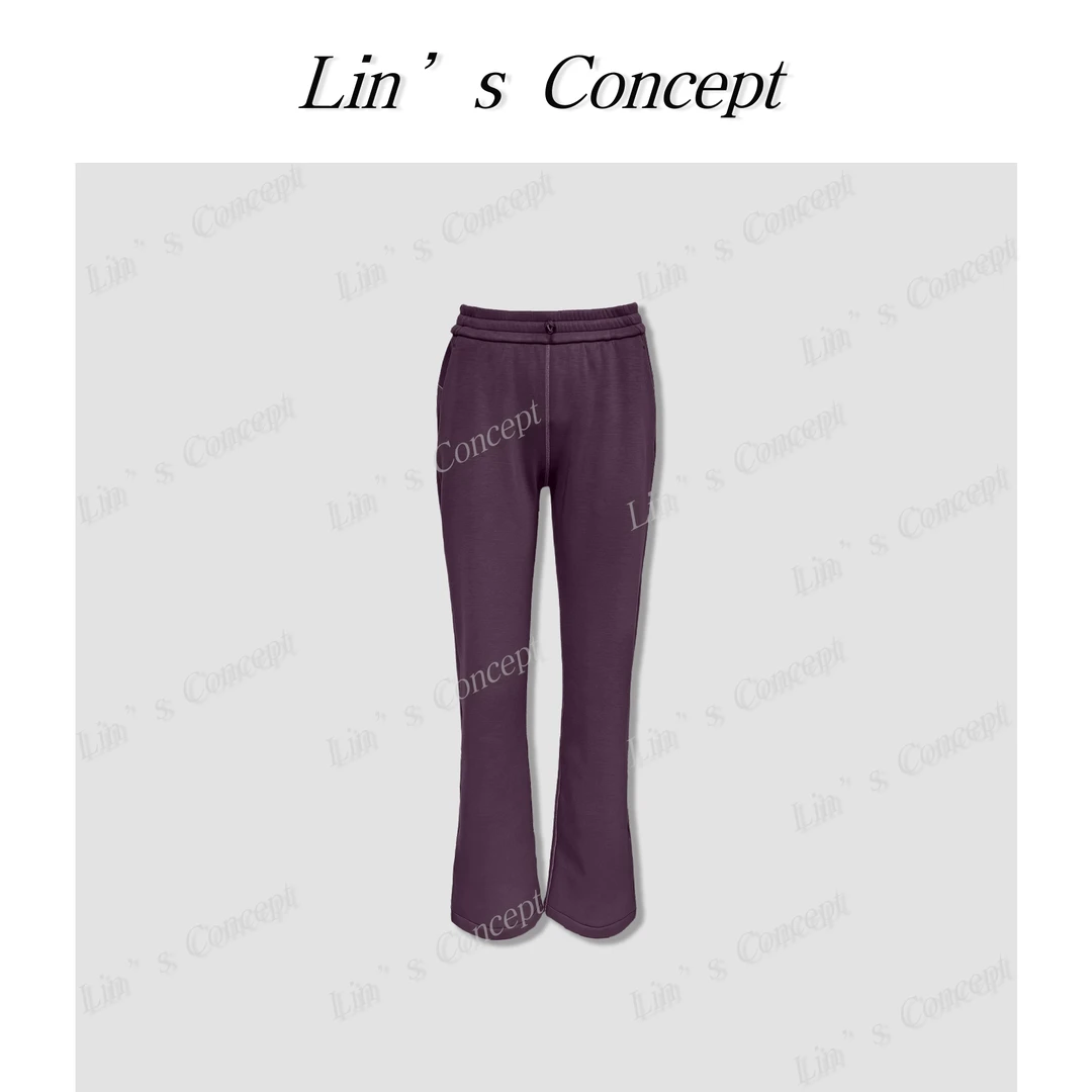 【Lin's concept】极简设计师款百搭显瘦休闲运动裤 DL2404680