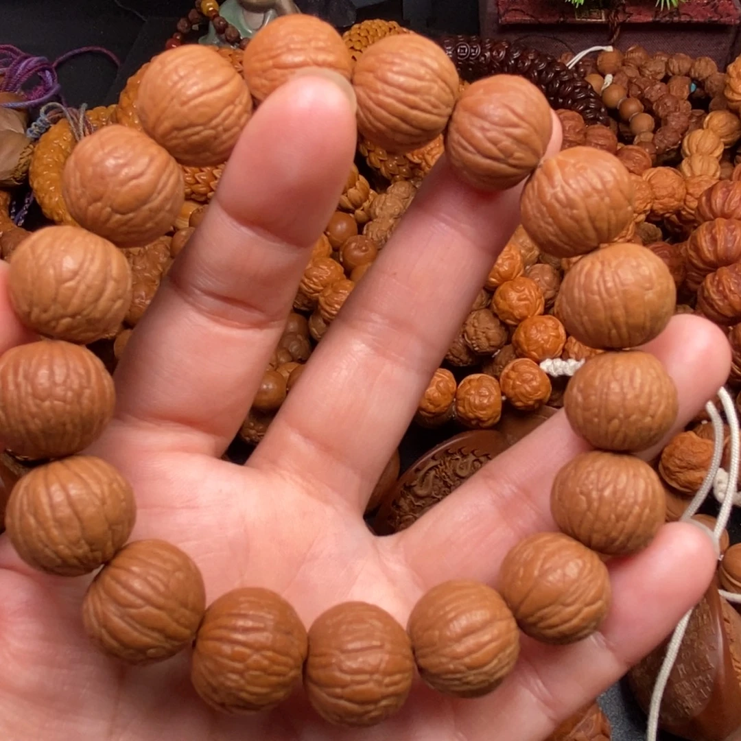 菩提籽类橄榄猴头核桃雕刻手串手链项链