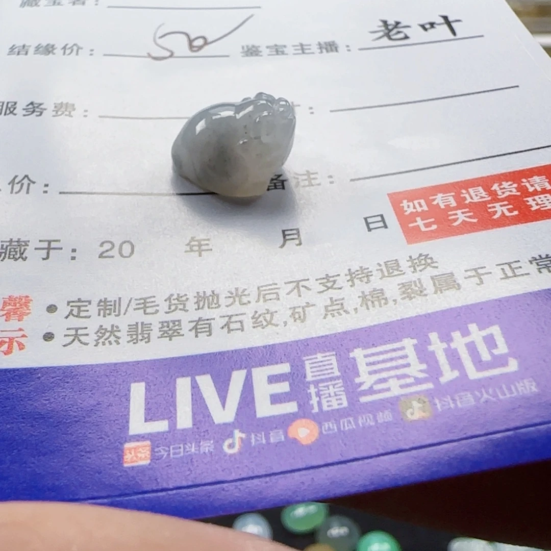 颈饰未镶嵌翡翠679985446