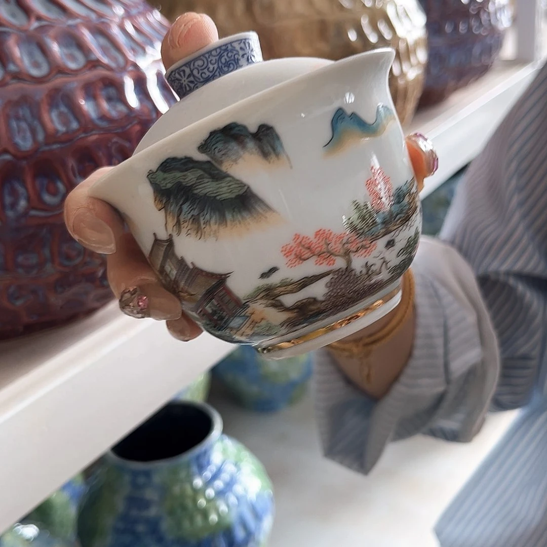 景德镇陶瓷艺术花瓶