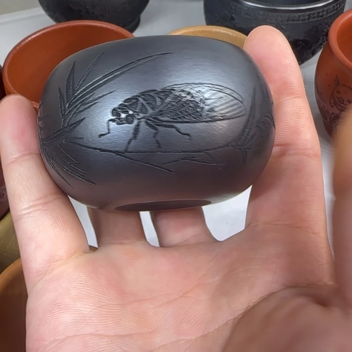 茶杯紫砂全手工制作工艺