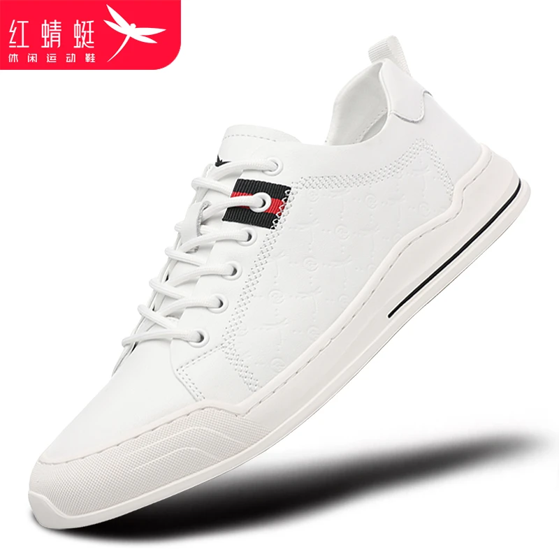红蜻蜓男鞋秋季新款休闲运动鞋男软底防水防滑旅游鞋品牌鞋子断码