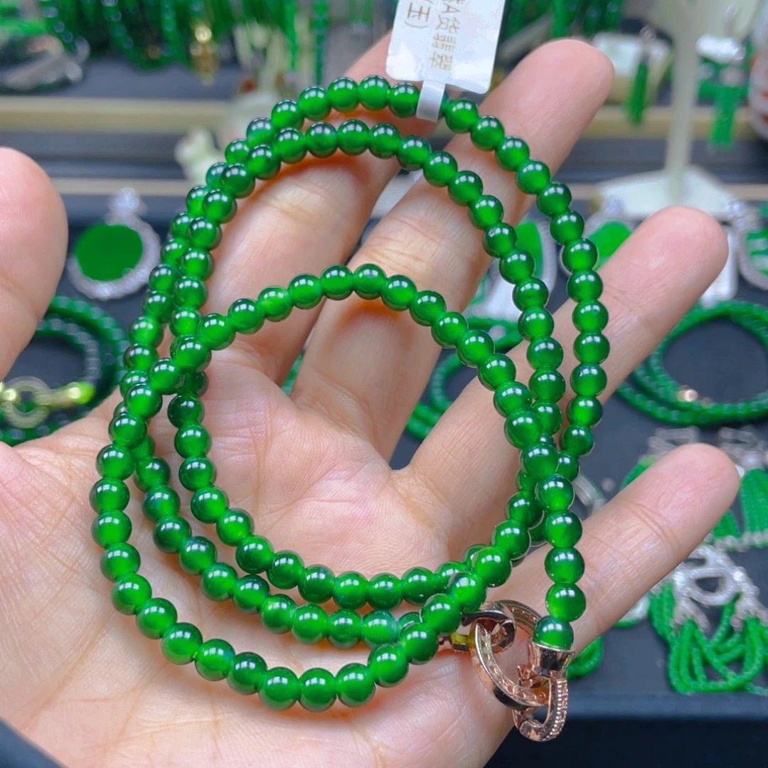 颈饰未镶嵌翡翠项链5