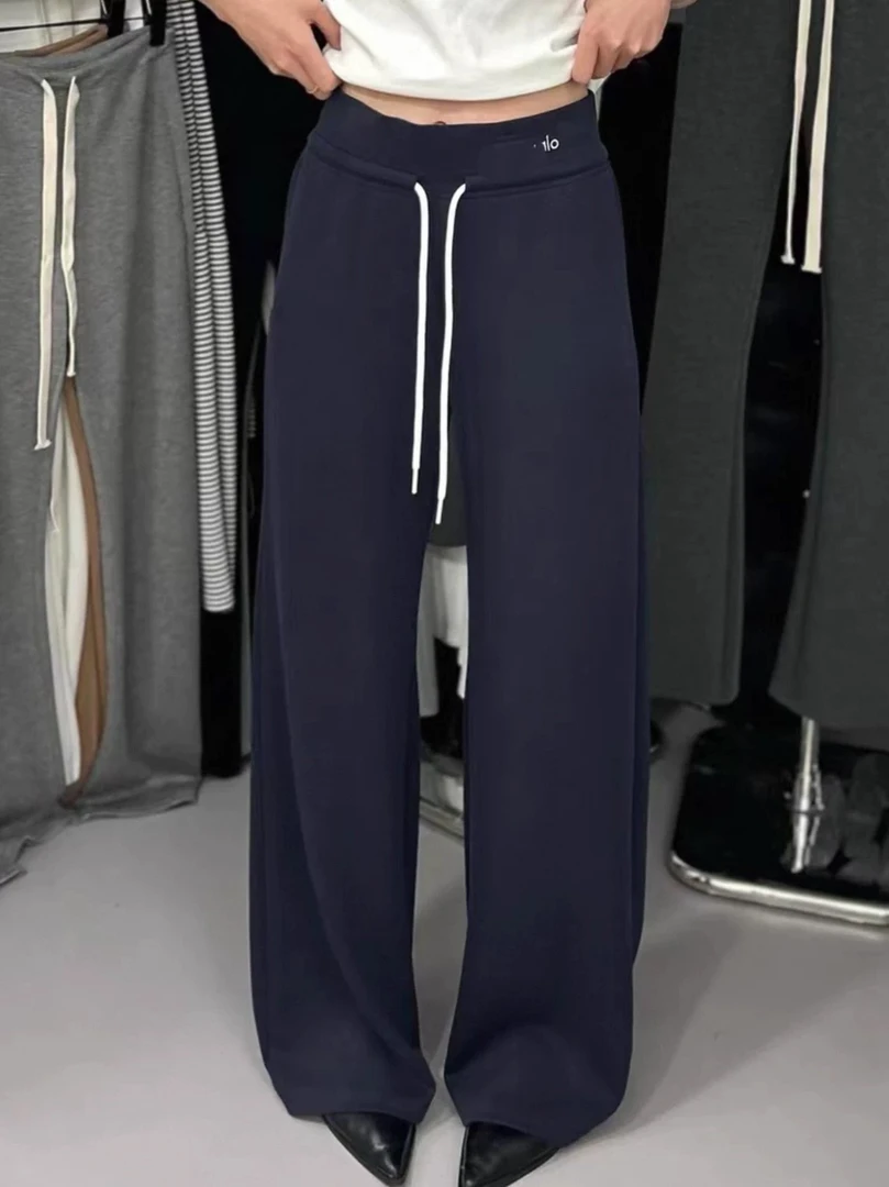 27682欧货高货超显瘦空气层薄款卫裤显瘦裤子833裤长103