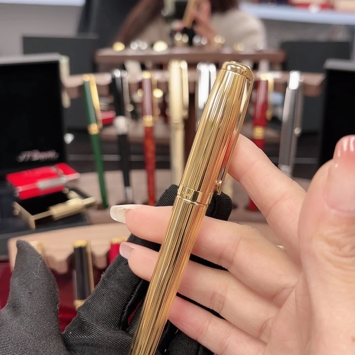 银都家金色中性笔