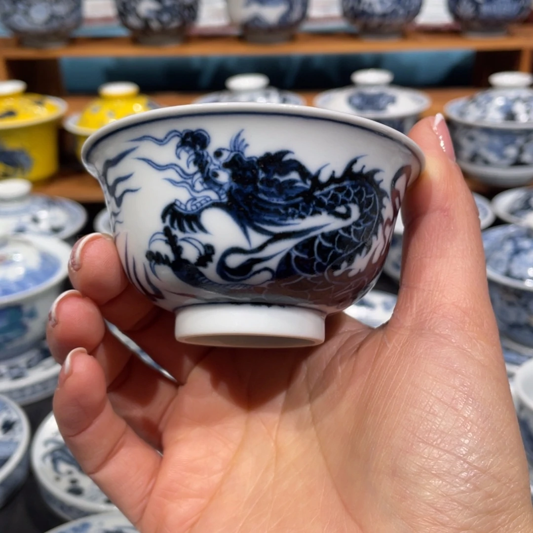 景德镇陶瓷手工手绘