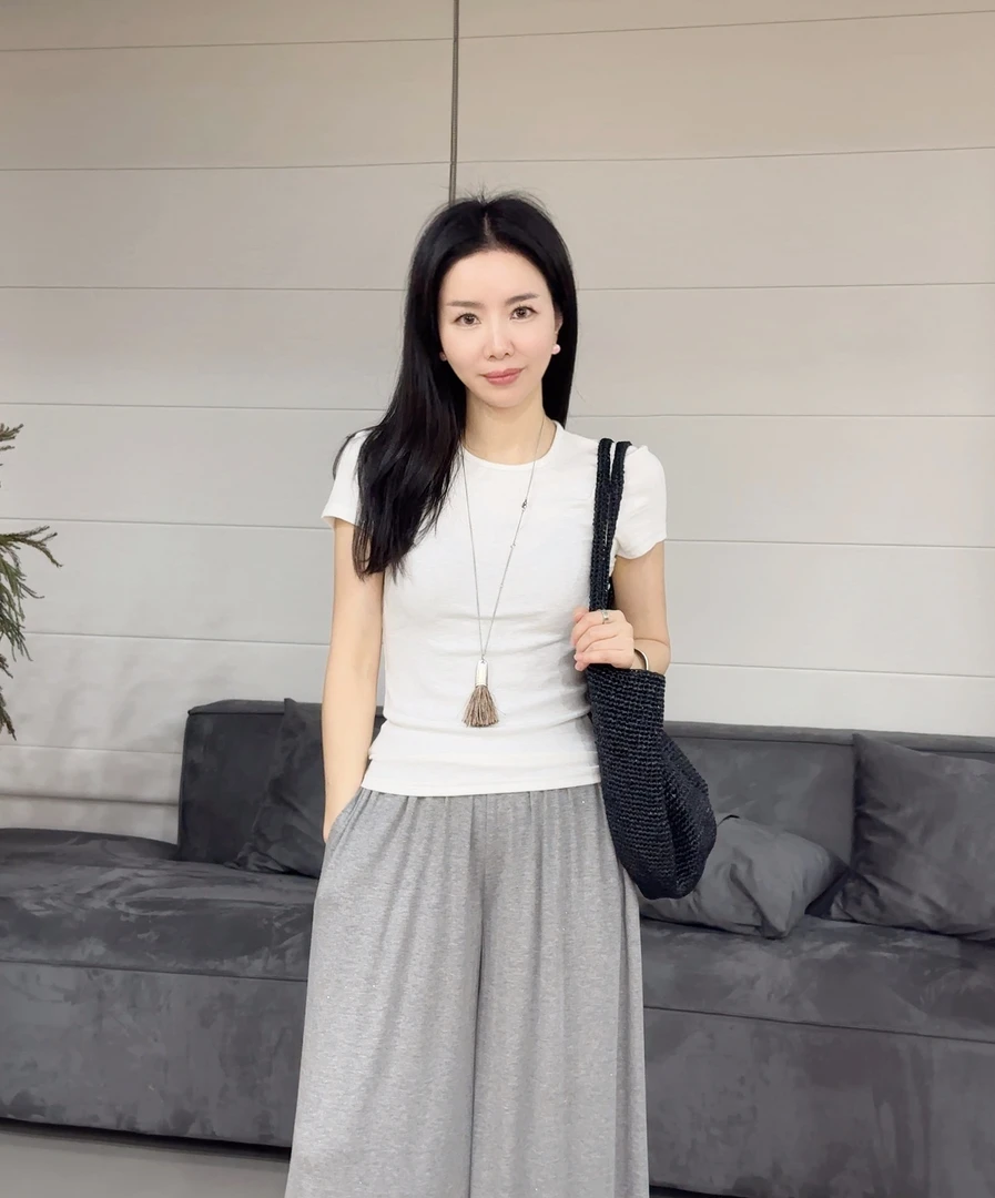 鑫燃KIKI （云感T）进口原纱云感棉圆领半袖T恤 60213 XI