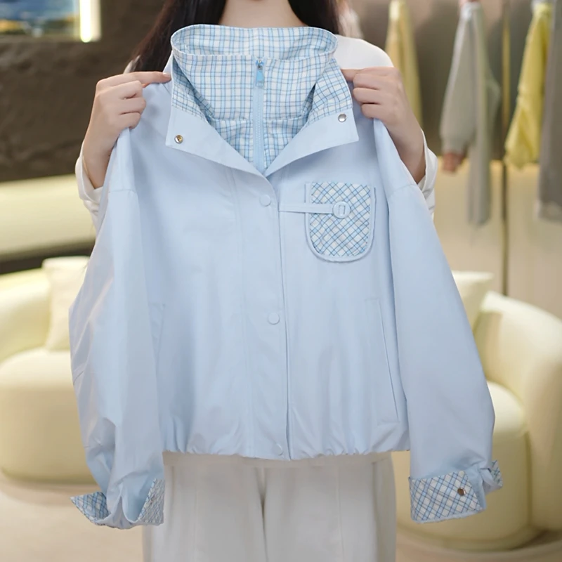 女童外套春装2025新款洋气儿童春季洋气时髦夹克上衣WT-20420