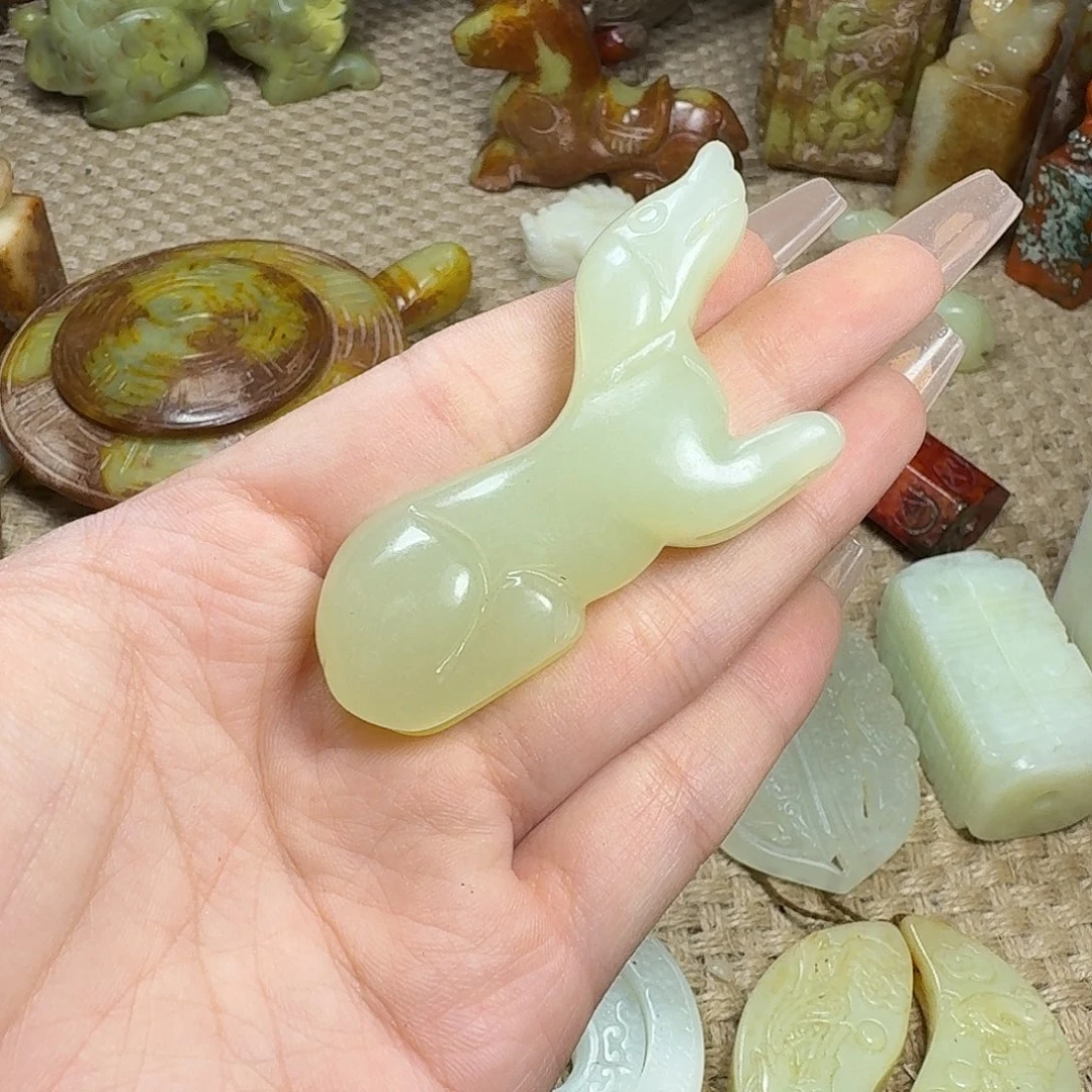 白玉菩提吊坠挂件