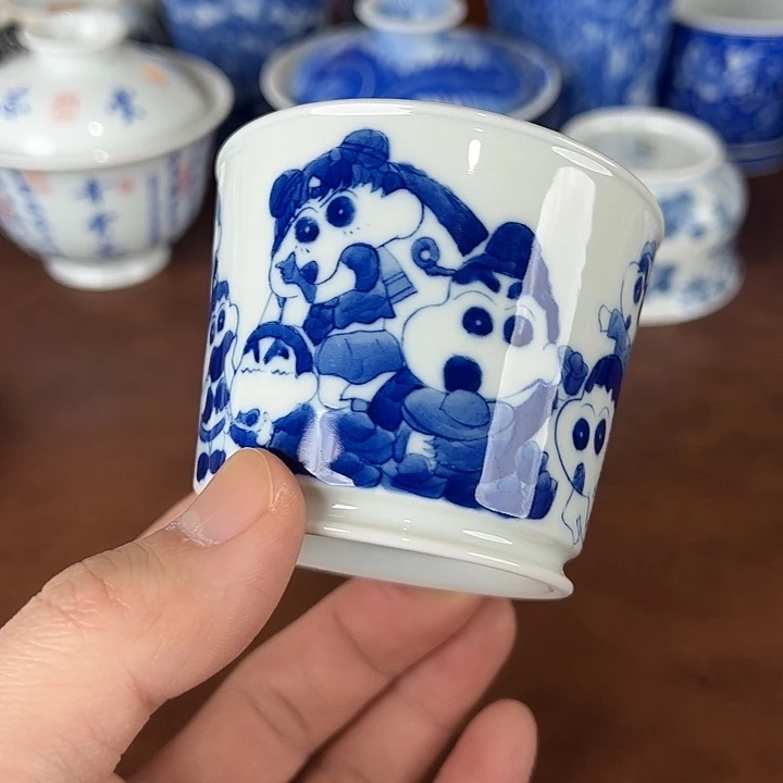 瓷片景德镇全手工手绘陶瓷