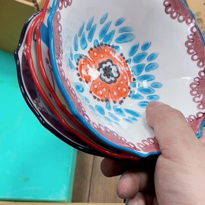 瓷片瓷制作工艺品摆件