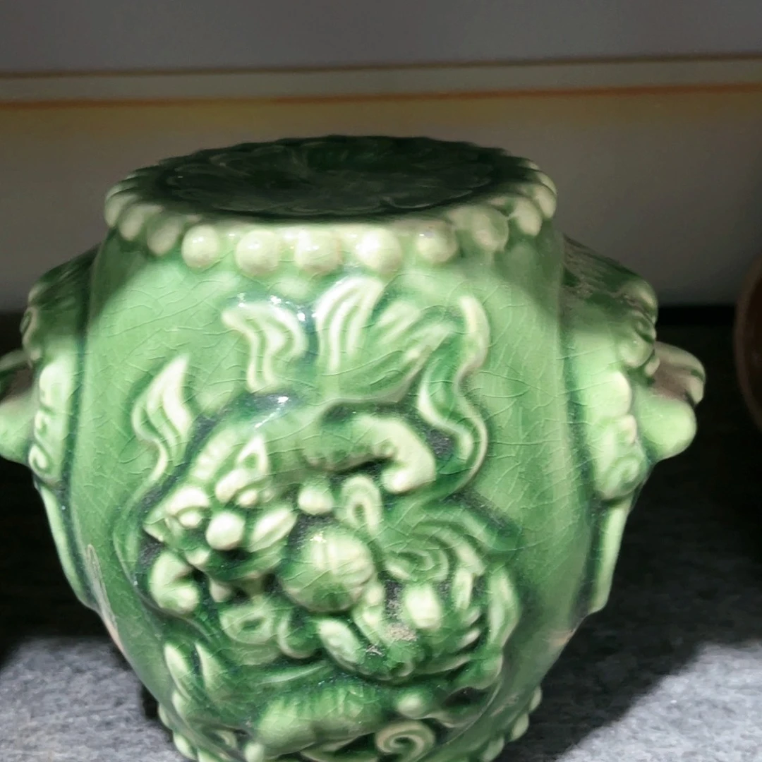 瓦当摆件摆件茶桌茶台陶瓷