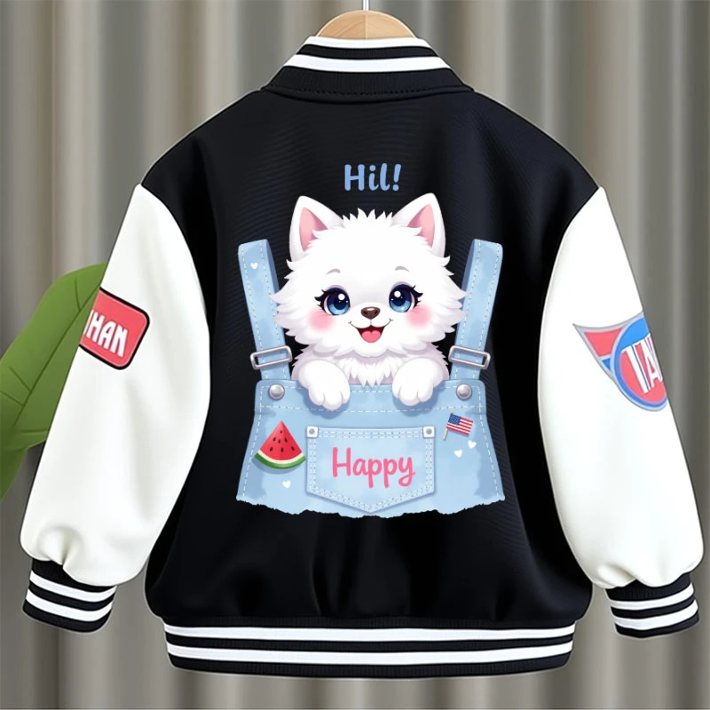 男童衣服春秋2025新款儿童春秋装棒球男孩男童外套春秋款