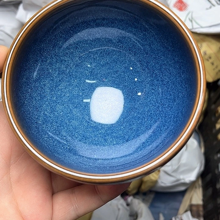 茶盏建盏手握泡茶主人杯