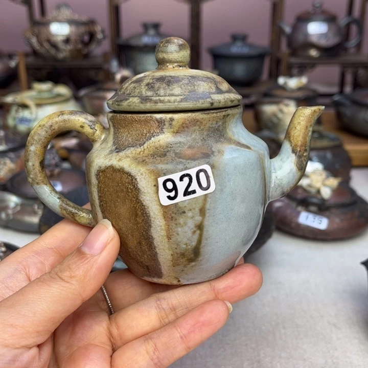 壶裸柴烧陶瓷茶具