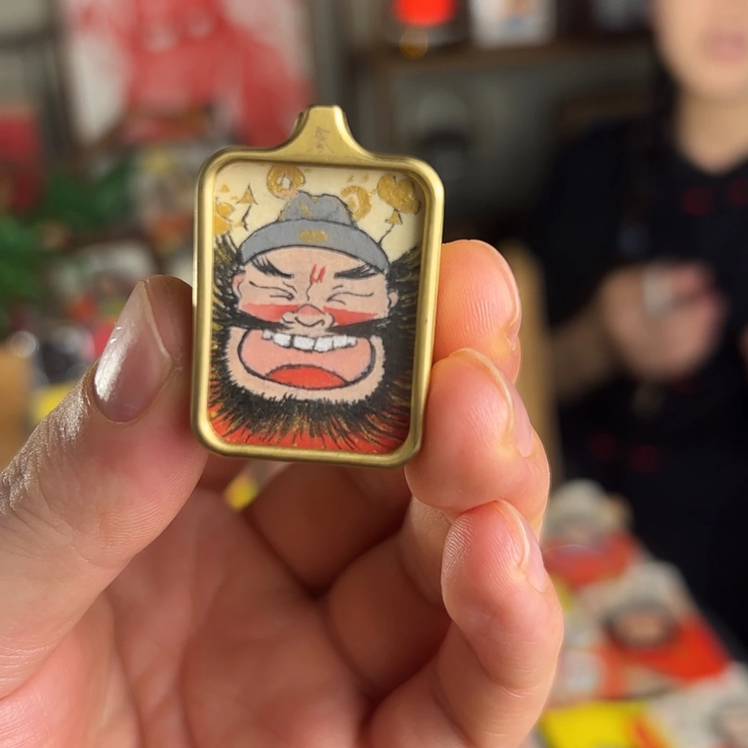 別***恙纯手绘钟馗文创画