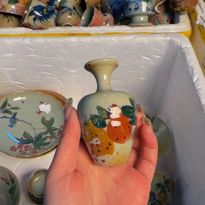 瓷片景德镇陶瓷手工手绘