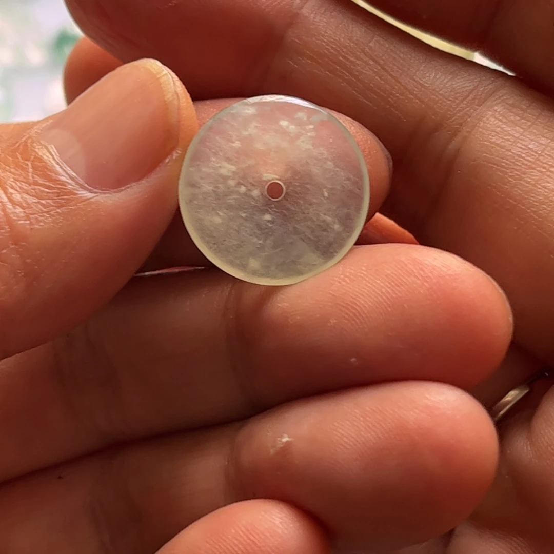 定制翡翠未镶嵌平安扣