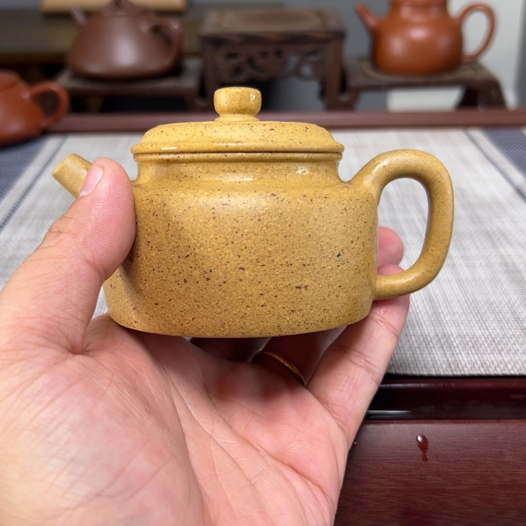 壶紫砂微瑕茶壶款
