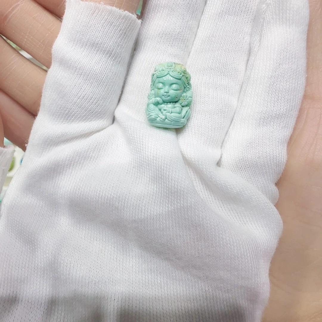 绿松石未镶嵌原矿绿松石