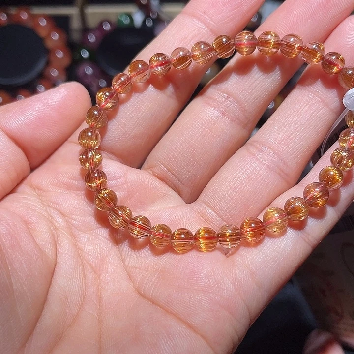 手串未镶嵌水晶铜发手链6左右
