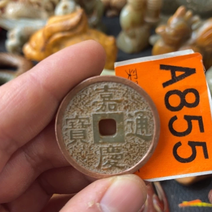 和田玉颈饰未镶嵌老**赏