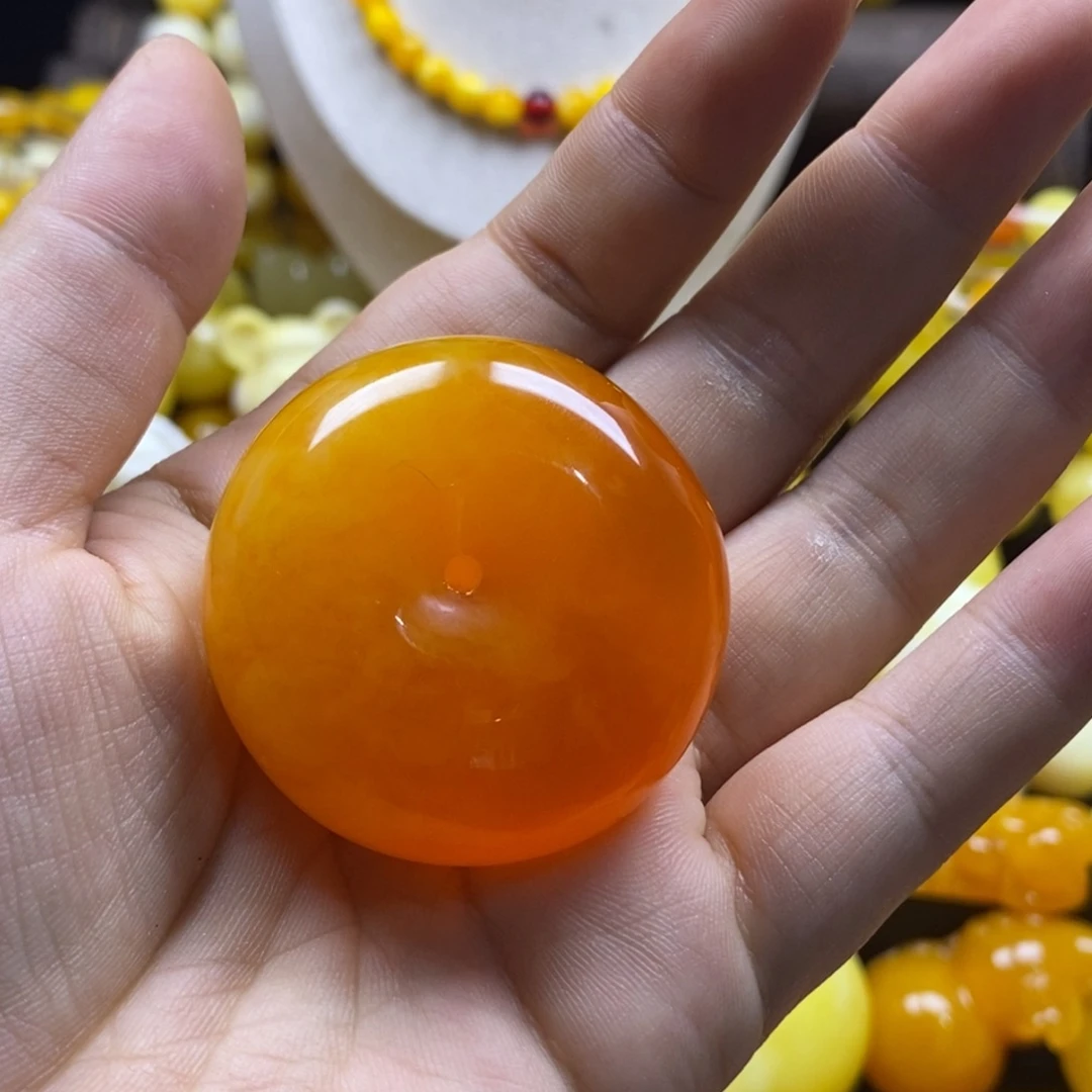 O****非金属树脂有划痕平安扣