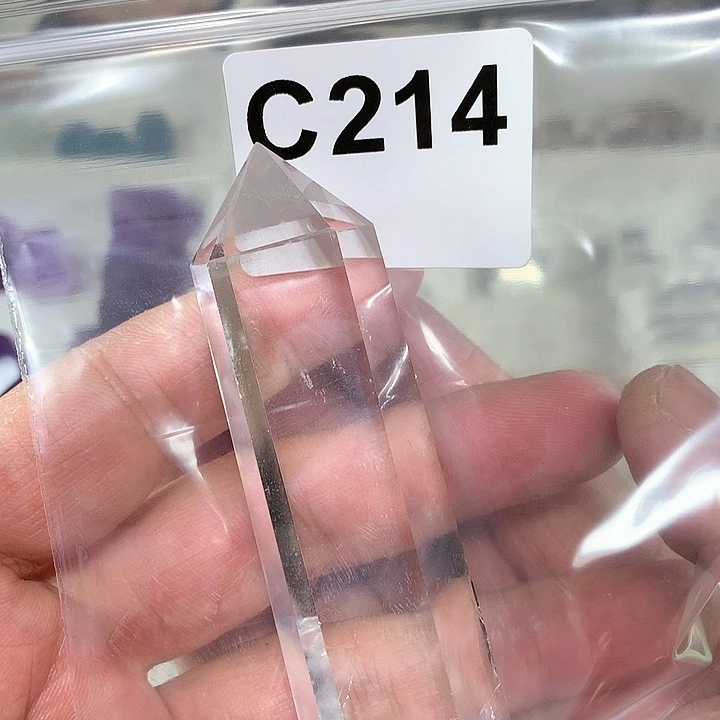 水晶天然水晶柱子C214未镶嵌杨*