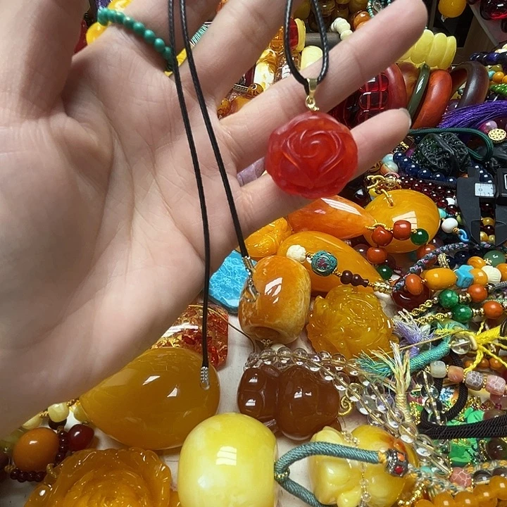 树脂制品2161红皮小花